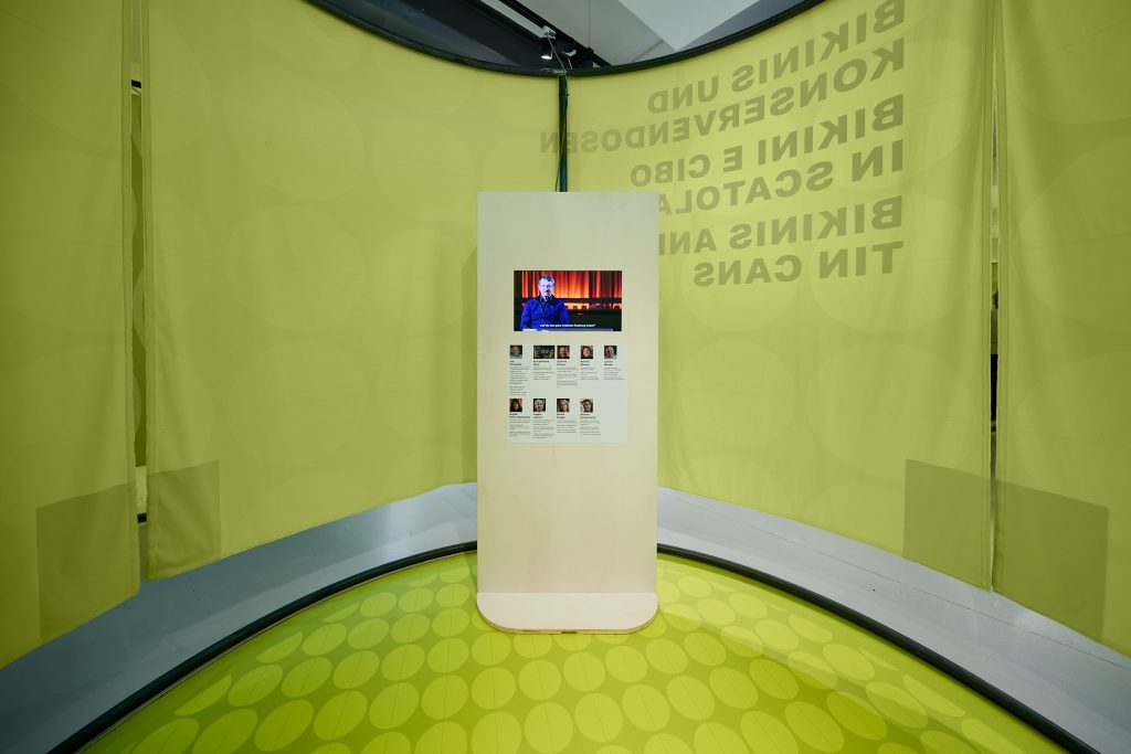 Ausstellung "Boom '70 - Geschichten des Wandels" im Touriseum auf Schloss Trauttmansdorff, Meran